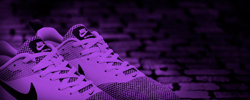 Purple dress hotsell shoe laces